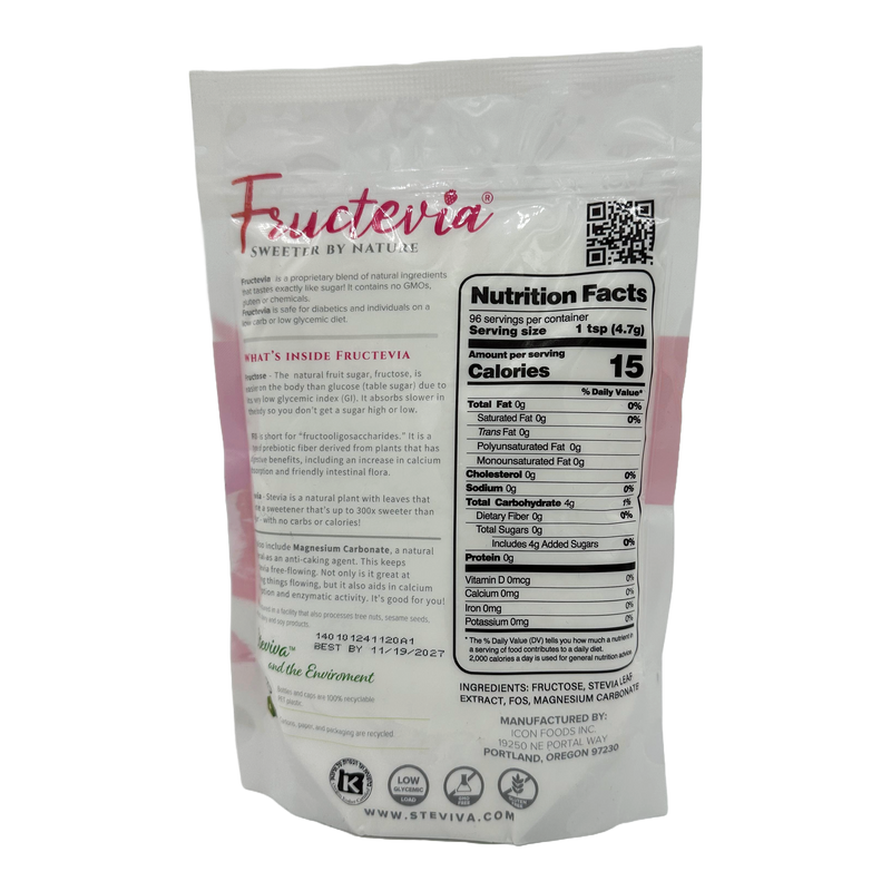 Steviva Fructevia 1 lb. (454g)