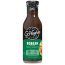 G Hughes' Smokehouse Sugar-Free BBQ Sauce - Korean Style, 13 oz