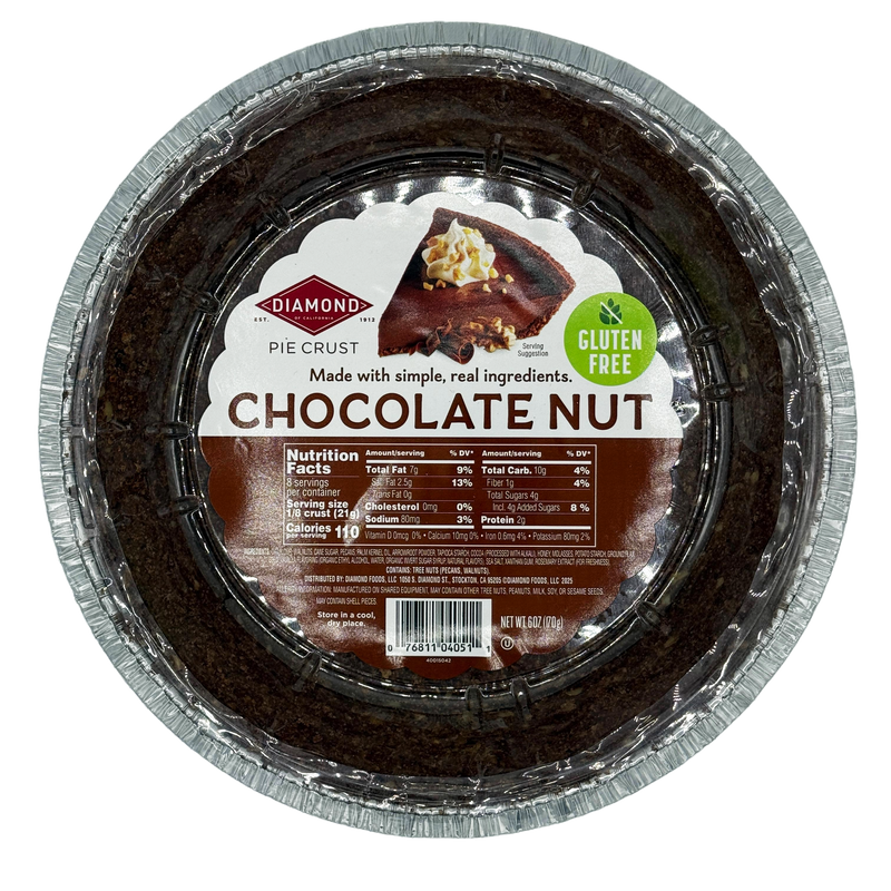 Diamond of California Nut Pie Crusts, 6oz
