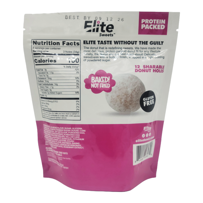 Elite Sweets High-Protein & Low-Carb Donut Holes