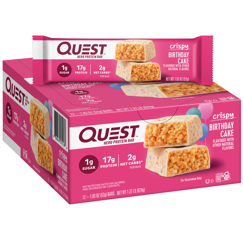 Quest Nutrition Hero Crispy Protein Bar