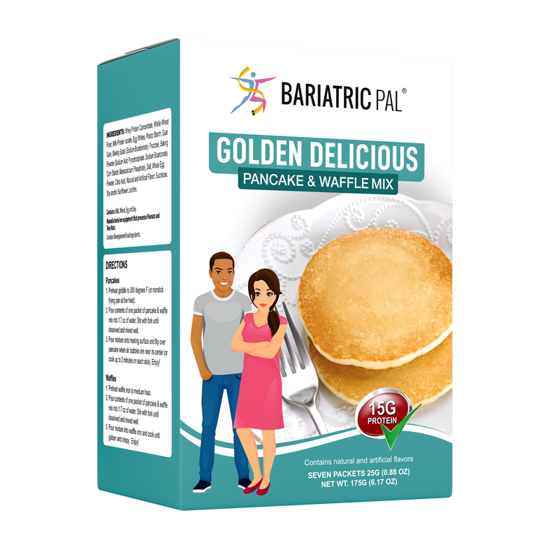 BariatricPal Hot Protein Breakfast - Golden Delicious Pancakes