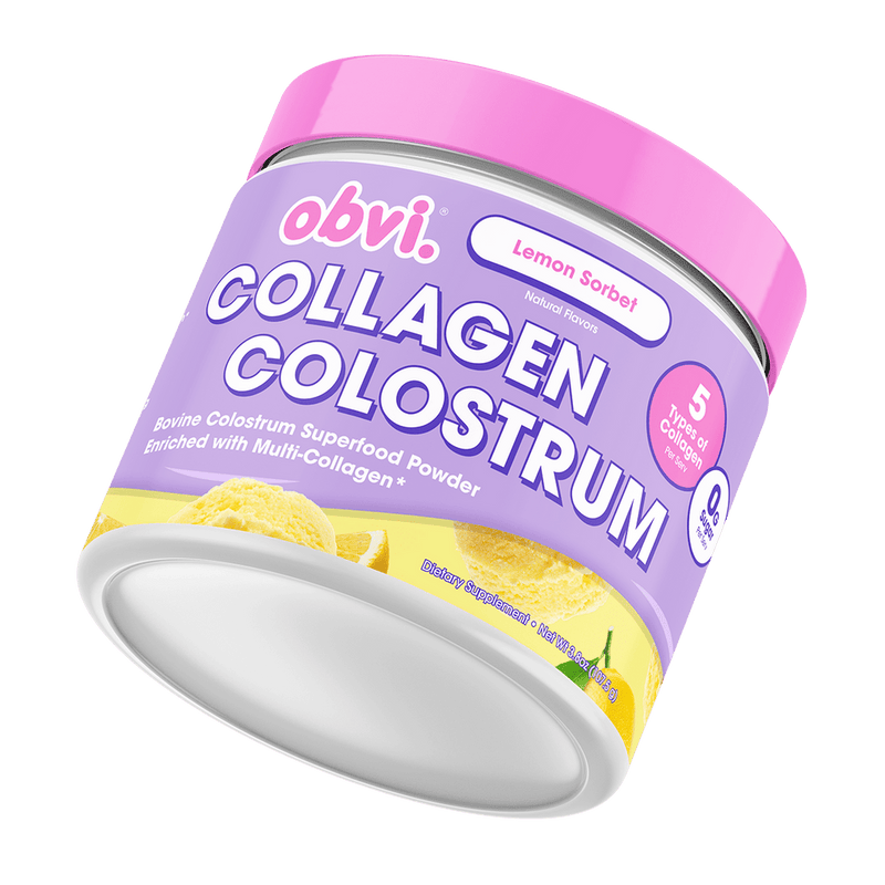 Obvi Collagen® Colostrum, 3.8 oz - Lemon Sorbet