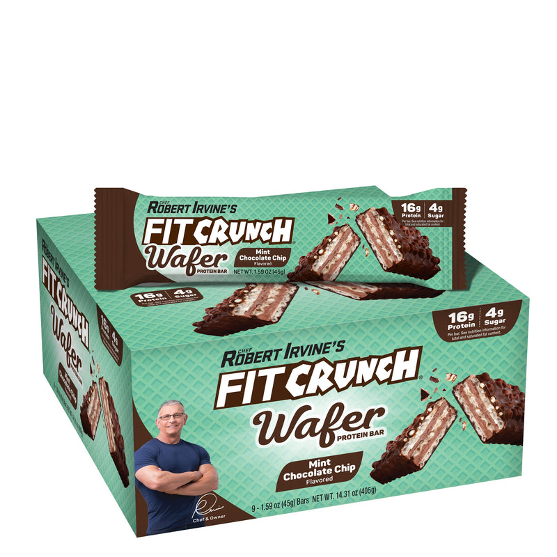 Robert Irvine's Fit Crunch Wafer Protein Bar