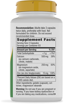 Nature's Way Calcium, Mag & Zinc 250 capsules