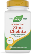 Nature's Way Zinc Chelate 100 capsules