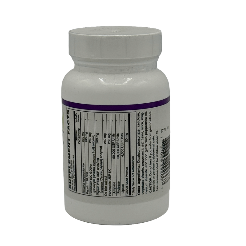 BariatricPal Superzymes Digestive Aid Tablets - Supports Digestive Enzymatic Activity