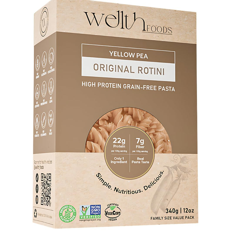 Wellth Foods High Protein Yellow Pea Pasta