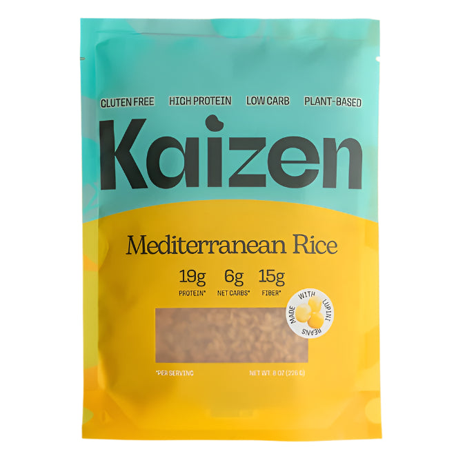 Kaizen Food Company Low Carb Plant Based Seasoned Rice 8 oz (226g)