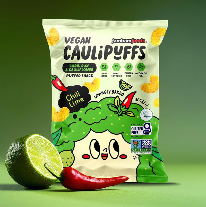 CauliPuffs Gluten Free Cauliflower Puffed Snacks