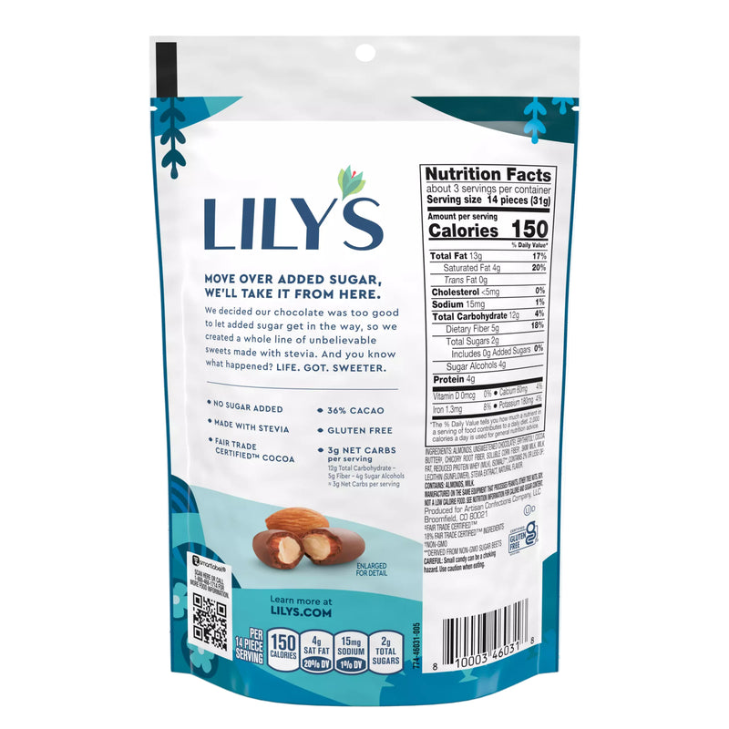 Lily's Chocolate Covered Almonds