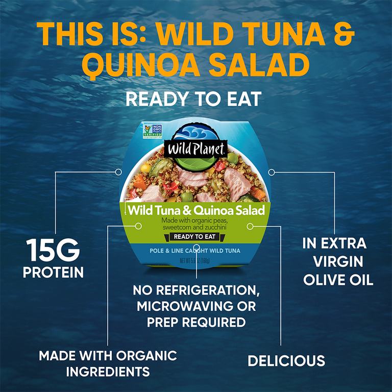 Wild Planet Ready-To-Eat Tuna Meals