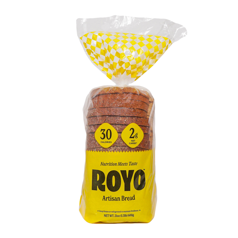 Royo Bread Co Low Carb Artisan Bread 21 oz loaf