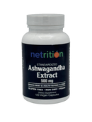 Ashwagandha Extract 500mg Caps by Netrition