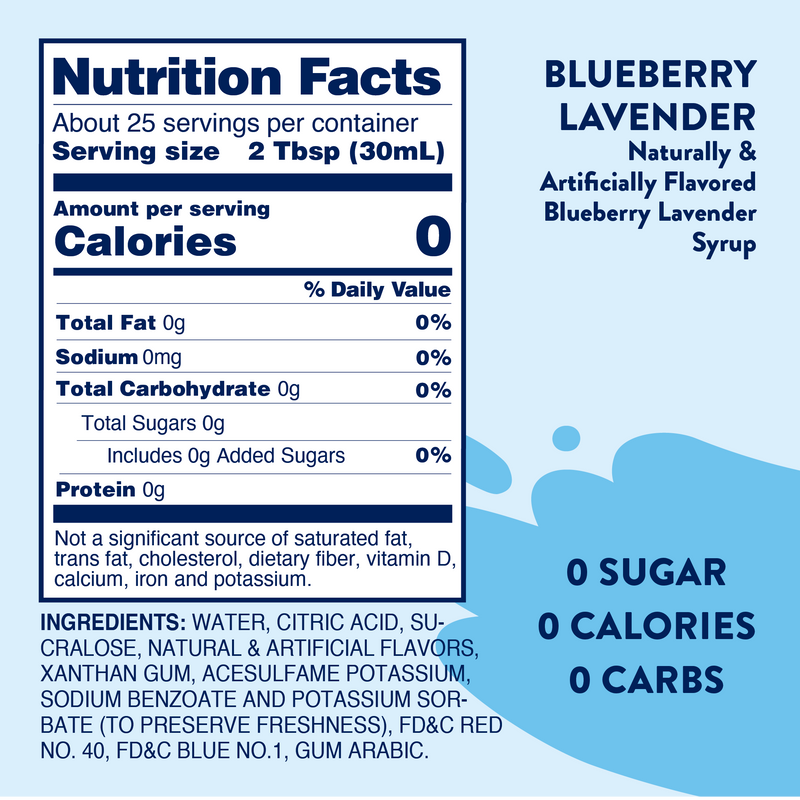 Jordan's Skinny Mixes Sugar Free Syrup