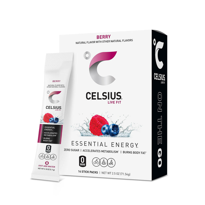 Celsius On-The-Go Packets, 14 packets