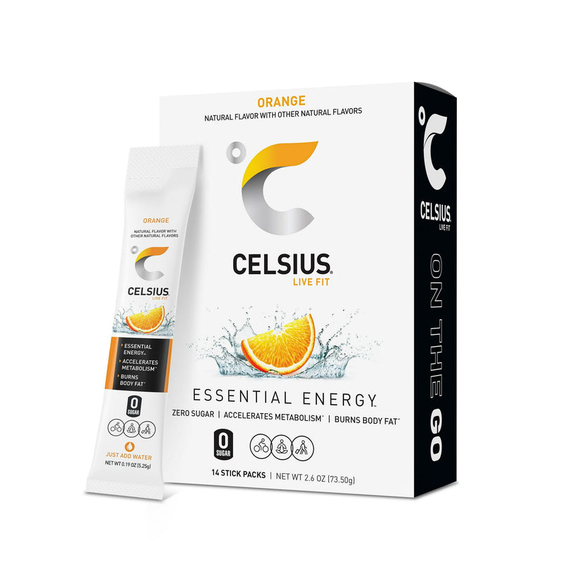 Celsius On-The-Go Packets, 14 packets