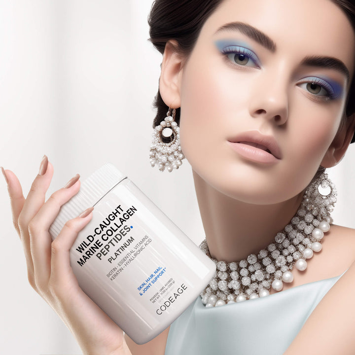 Wild-Caught Marine Collagen Peptides Powder Platinum by Codeage