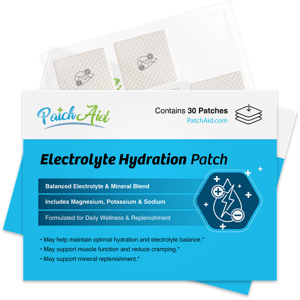 Electrolyte Hydration Patch by PatchAid