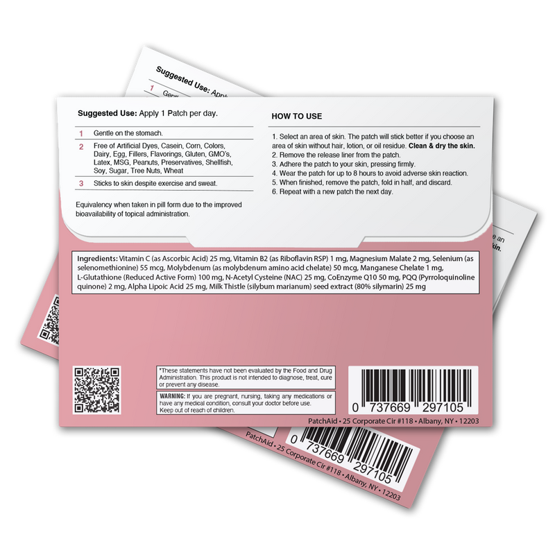 Glutathione Plus Patch by PatchAid