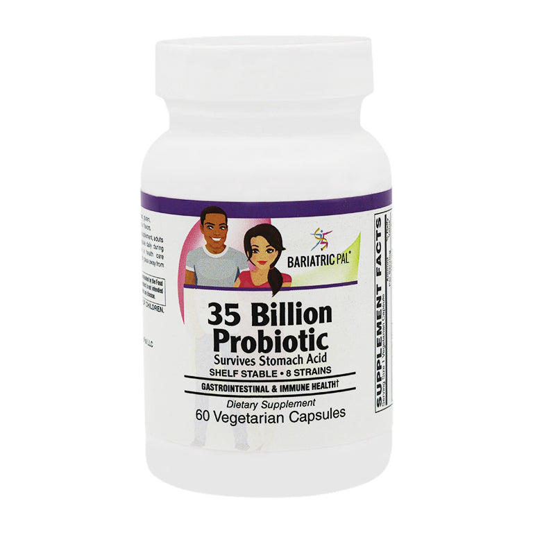 BariatricPal Prebiotic & Probiotic 35 Billion CFU Gastrointestinal & Immune Health Capsules