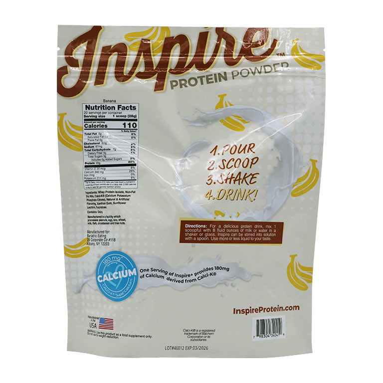 Inspire Banana Whey Protein