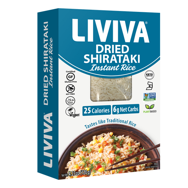 Liviva Dried Shirataki Instant Rice, 4.23 oz