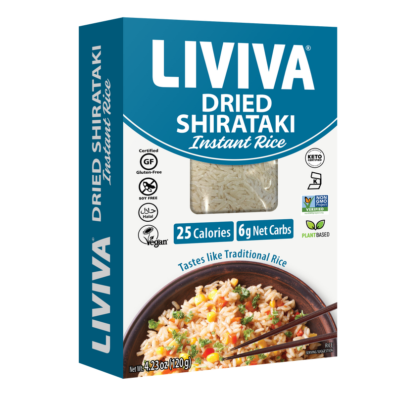 Liviva Dried Shirataki Instant Rice, 4.23 oz