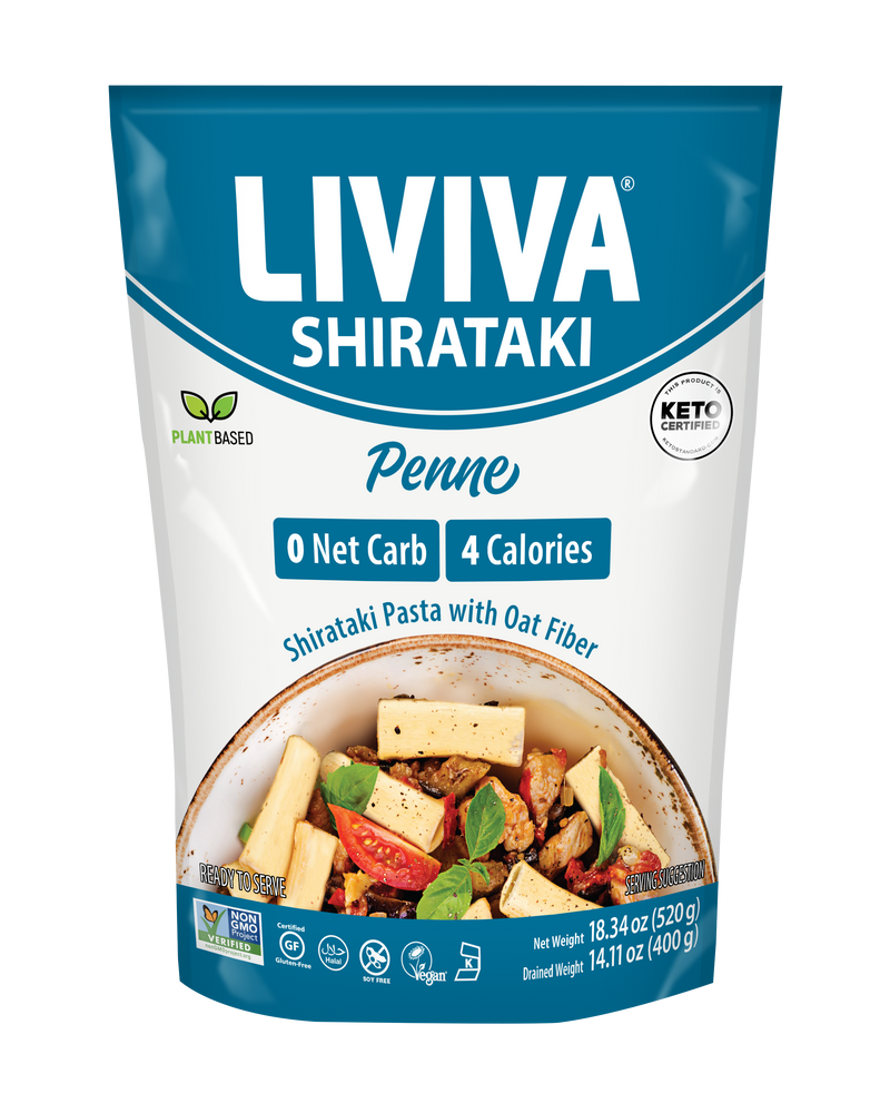 Liviva Organic Shirataki Pasta with Oat Fiber