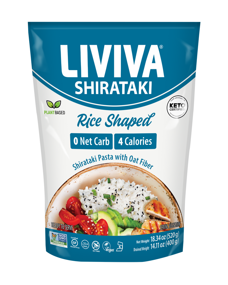 Liviva Organic Shirataki Pasta with Oat Fiber