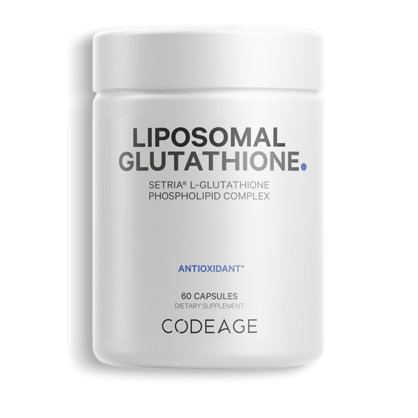 Liposomal Glutathione 500 mg Setria L Glutathione Reduced Antioxidant Supplement by Codeage