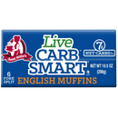 Aunt Millie's Live Carb Smart English Muffins