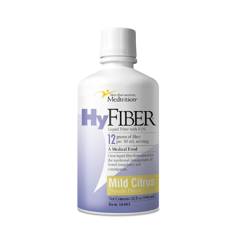 HyFiber® Liquid Fiber with FOS by Medtrition - Mild Citrus