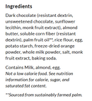 ChocZero Jolies Dark Chocolate Orange Cookies, 8 oz