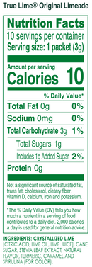 True Citrus True Lime Drink Mix
