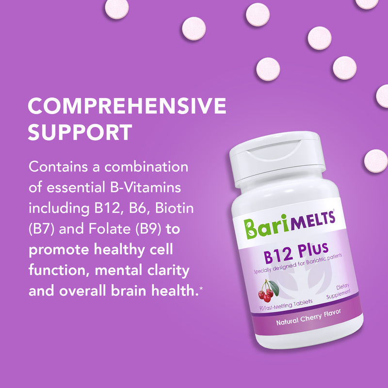 BariMelts B12 Plus Vitamins (1,000 mcg)