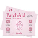 Pimple Patch Hearts – 72 Hydrocolloid Patches in 2 Heart Sizes with Tea Tree Oil