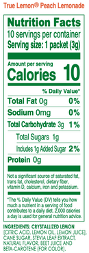 True Citrus True Lemon Drink Mix
