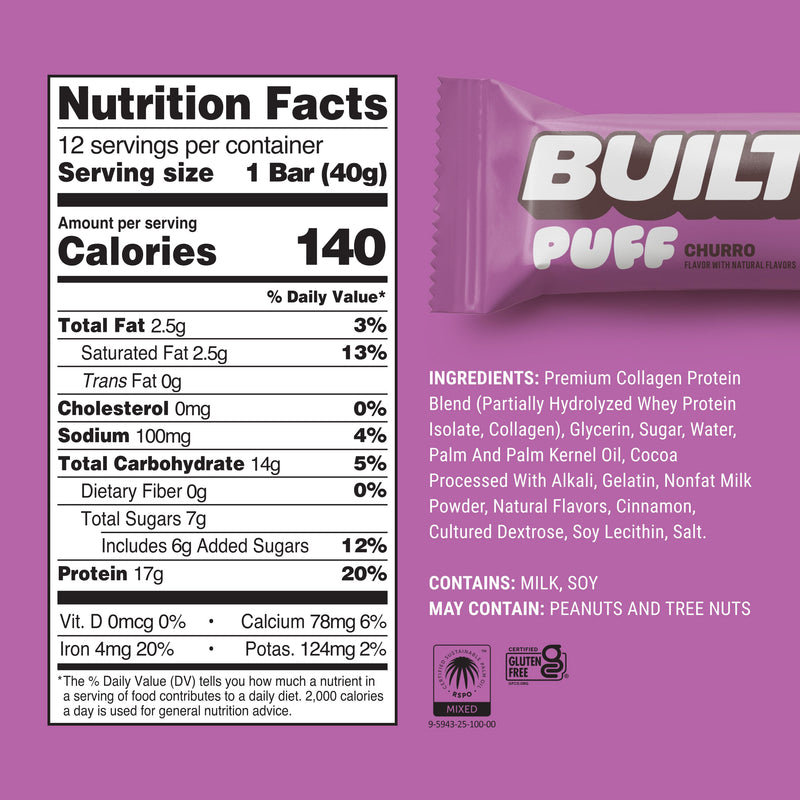 Built Bar Protein Puffs