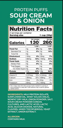 Twin Peaks Ingredients Protein Puffs