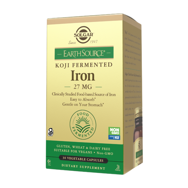 Solgar® Earth Source® Koji Fermented Iron 27mg