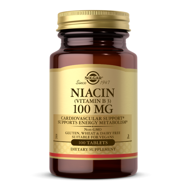 Solgar® Niacin (Vitamin B3) 100mg Tablets