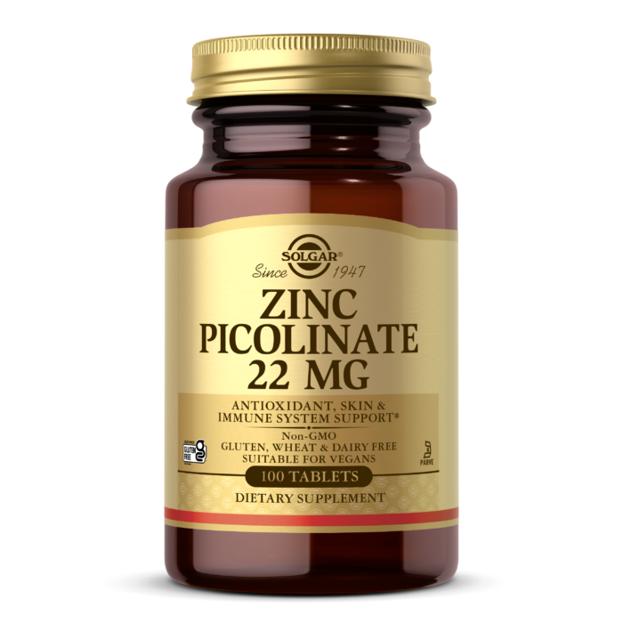 Solgar®’s Zinc Picolinate 22mg