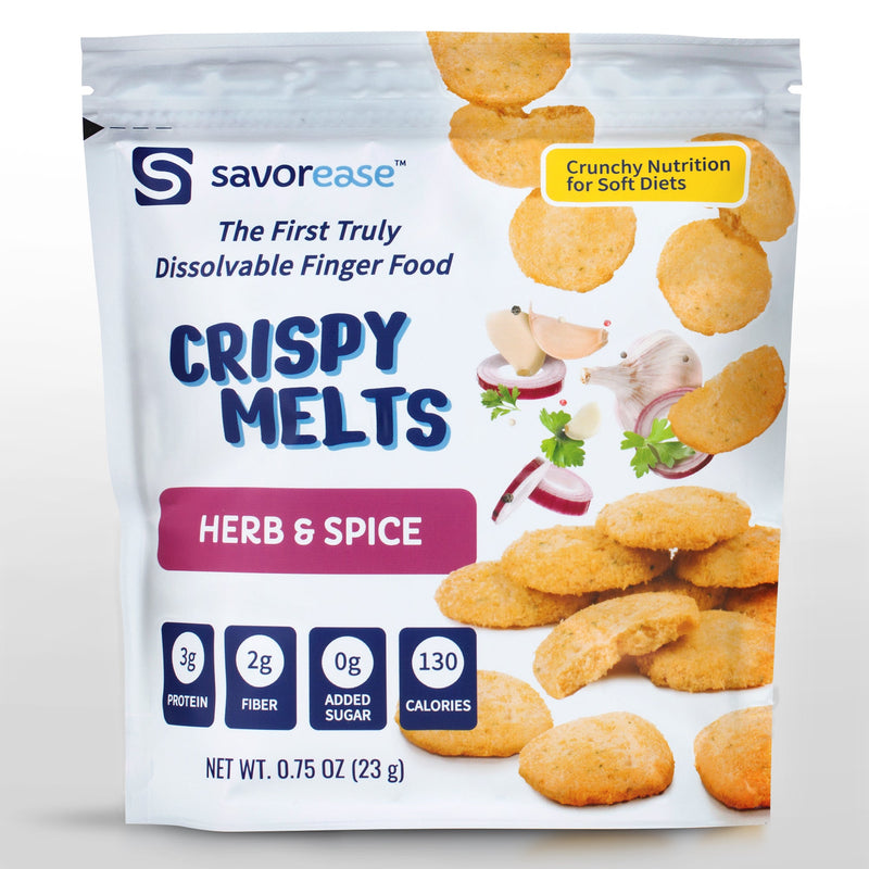 Savorease Crispy Melts, 0.75 oz - The First Truly Dissolvable Finger Food!