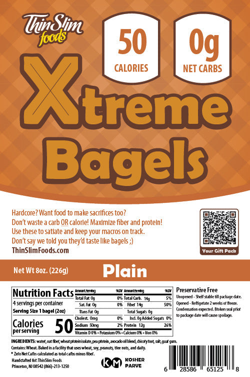 ThinSlim Foods Xtreme Bagels 8 oz.