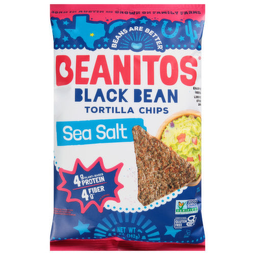 Beanitos Black Bean Chips - Sea Salt 5 oz.