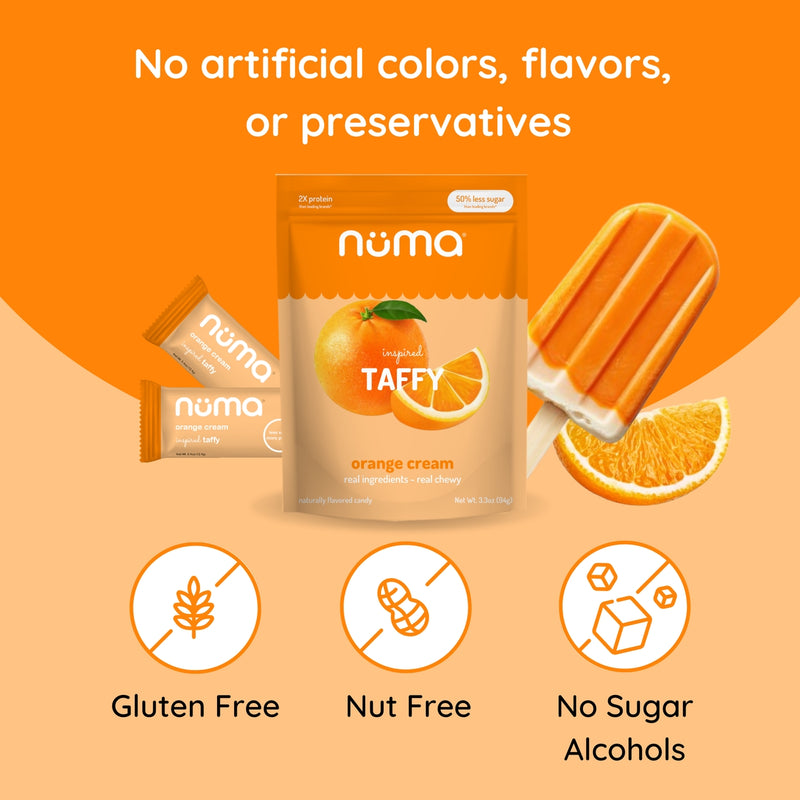 Numa Foods Good-For-You Taffies, 3.3 oz