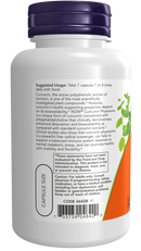 NOW Turmeric Curcumin Phytosome 60 veg capsules