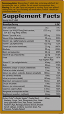 Nature's Way Alive! Once Daily Ultra Potency Complete Multivitamin, Women's 60 tablets