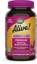 Nature's Way Alive! Premium Gummies Complete Multivitamin, Women's 50+ 75 gummies